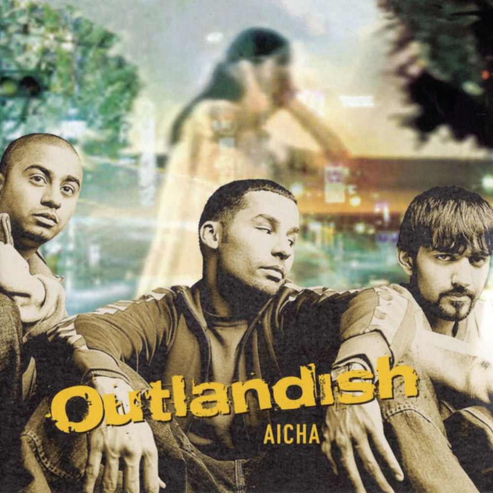 Albumcover: Outlandish, Waqas Qadri, Lenny Martinez, Isam Bachiri, Louis Winding, Morten Luckow Nielsen - Aicha (Radio Edit)
